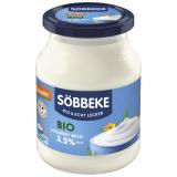 Söbbeke Joghurt Natur Demeter, 500 gr Glas