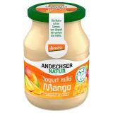 Andechser Natur Jogurt mild Mango, 500 gr Glas ger