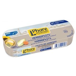 Heringsfilets ü. Buchholz geräuchert