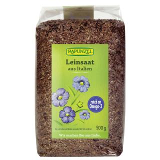 Leinsaat braun