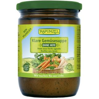 Klare Suppe ohne Hefe