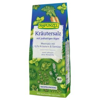 Kräutersalz jodiert Nachfülltüte