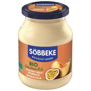 Pur Bio Joghurt mild Pfirsich-Maracuja