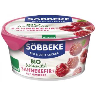 Söbbeke Weidemilch Sahnekefir Himbeere150gr Becher