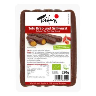 Tofu Bratwurst Scharf