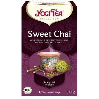 YOGI TEA Sweet Chai, 2 gr, 17 Btl Packung