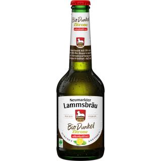 Lammsbräu Dunkel &Pure Zitrone Alkoholfrei