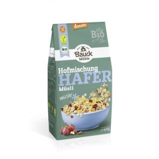 Bauckhof Hafer Müsli Hofmischung, glutenfrei 425 g