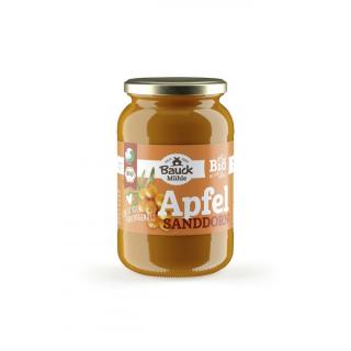 Apfel Sanddorn-Mus