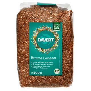 Braune Leinsaat aus Europa 500g