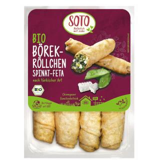SOTO Börek-Röllchen Spinat-Feta 190g Packung