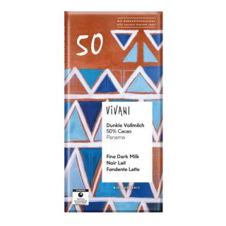 Dunkle Vollmilch 50% Cacao Panama