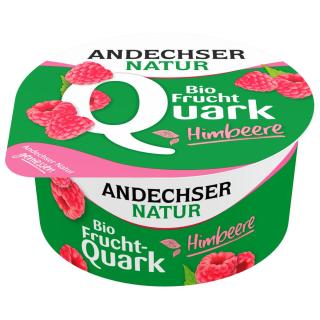 Andechser Natur Fruchtquark Himbeere, 150 gr Beche
