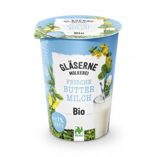 Gläserne Molkerei Buttermilch, 500 gr Becher