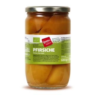 Pfirsiche im Glas