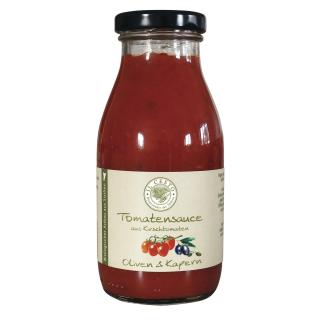 Tomatensauce mit Oliven und Kapern