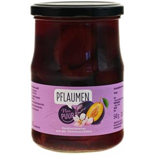 Pflaumen halbe Frucht im Glas ATG 280g