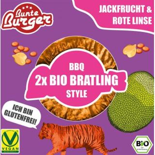 Bunte Burger Red Lentil BBQStyle vegan, 180 g Pack