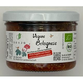 Bio Vegane Bolognese