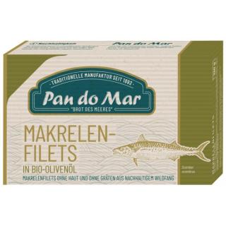 Makrelenfilets o. Haut+Gräten in Olivenöl