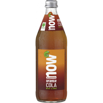now Orange Cola Kasten