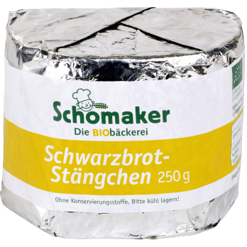 Schwarzbrot Stängchen