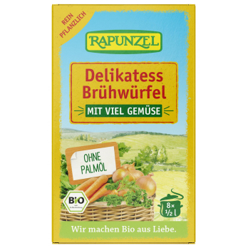 Delikatess Gemüse-Brühwürfel mit viel Gemüse,