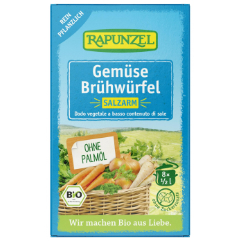 Gemüse-Brühwürfel ohne Hefe