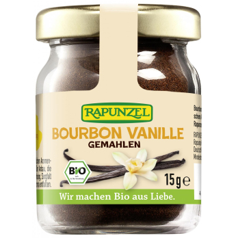 Vanille Pulver Bourbon im Glas ca 15g