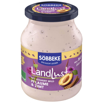 Saisonjoghurt Pflaume Zimt