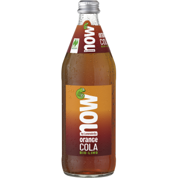 now Orange Cola, 0,5 ltr Flasche