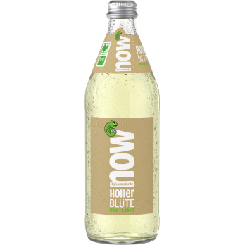 now Holler Blüte, 0,5 ltr Flasche