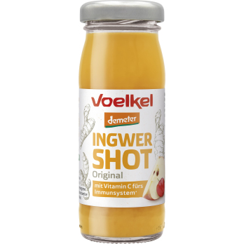 Voelkel Shot Ingwer, 95 ml Flasche