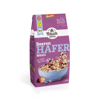 Hafermüsli Beeren glutenfrei