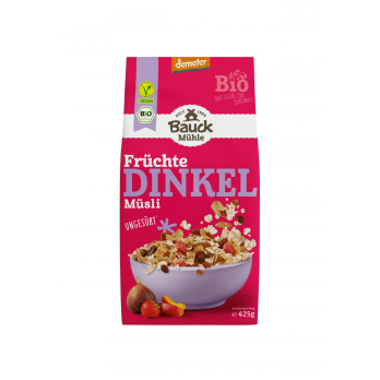 Dinkel Müsli Früchtezart