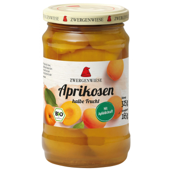 Obst im Glas Aprikosen