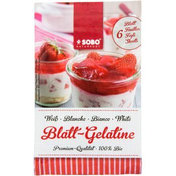 Blatt - Gelatine 6 Blatt