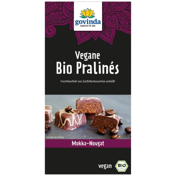 Vegane Pralinés Mokka Nougat