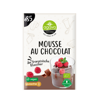 Agava Karin Lang Mousse au Chocolat, 48 gr Beutel
