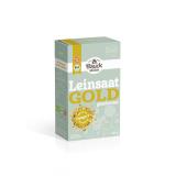 Gold-Leinsaat geschrotet glf