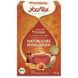 YOGI TEA Für die Sinne Natürliches Wohlgefühl, 2gr