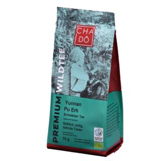 Cha Dô Wildtee Yunnan Pu Erh, 75 gr Packung