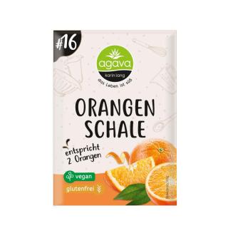 Agava Karin Lang Orangenschale, gerieben, 10 gr Be
