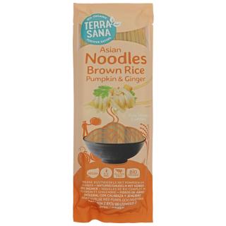 Naturreisnudeln mit Kürbis glutenfrei