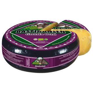 Gouda alt 50% geschnitten