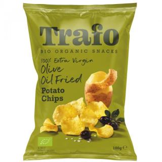 Chips gebacken in Olivenöl