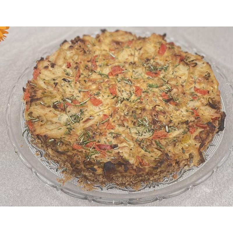 Bunte Birnen-Gemüse-Quiche