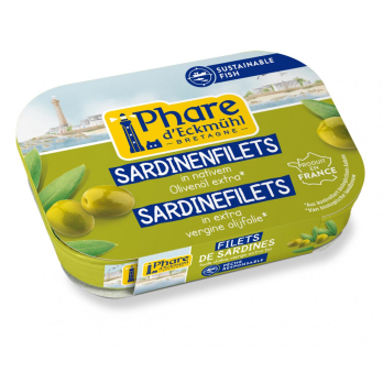 Sardinenfilets mit Olivenöl extra