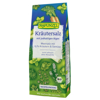 Kräutersalz jodiert Nachfülltüte
