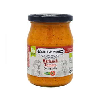 Bärlauch Tomate Brotaufstrich